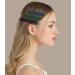 3 Pcs Matte French Hair Clips Set - Strong Hold Vintage Barrettes for Women and Girls - Blue, Green, Black - Buy Online on GoSupps.com
