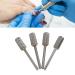 4 Pieces Nail Tungsten Carbide Drill Bits Accessories Vers Manicure Heads Remover Head Tungsten Steel Nail Art Glue - Buy Online on GoSupps.com
