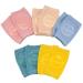 NATUCE 5 Pair Baby Knee Pads Anti-Slip Baby Crawling Knee Pads Adjustable Elastic Baby Knee Protectors Leg Warmers Elbow Pads with Eco-friendly Rubber for Toddler Infants Kids 0-24 Months