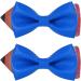 Fun Hair Clips | Pencil Bows Clips Ponytail Holder Hairgrips School Hair Accessories Unique Hair Pin Clips for Kindergarten Students on First Day of School Blue - Buy Online on GoSupps.com