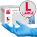 Nitrile Exam Gloves - Latex-Free, Powder-Free, Non-Sterile 5 mil (100 Pack, Blue/Black) - Large Size - Buy Online on GoSupps.com