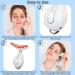 LED Light Therapy Device | Electric Face Massager Tool | Skin Firming Neck & Eye Lift | Red Light Therapy for Women - Buy Online on GoSupps.com