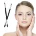 Vtrem Duo Eyebrow Brush 2 Pack - Professional Angled Eyebrow & Eyeliner Brushes with Spoolie | Perfect for Brow Powders Waxes & Gels - Buy Online on GoSupps.com