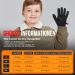 Ruixue Children s Winter Gloves | Warm Anti-Slip Windproof Fleece Gloves for Outdoor Sports (Ages 8-10) - Black - Buy Online on GoSupps.com