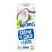 BJORG Organic Light Coconut Cream - Light in Fat - Gluten Free - 200ml