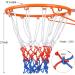 Mumicol Heavy Duty Basketball Net Replacement - Fits 12 Loops - Indoor/Outdoor Standard Hoop Net - 1 Pack - Buy Online on GoSupps.com