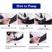 GIYO Mini Bike Pump with Pressure Gauge - Portable Compact Bicycle Pump for Presta & Schrader Tires - Tire Repair Kit Included - 120 PSI - Ideal for Road, Mountain, BMX Cycling - Includes Ball Pump Needle - Buy Online on GoSupps.com