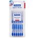 TRISA Space Brush interdental brush without metal for gentle cleaning between the teeth 36 pieces Swiss made blue