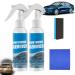 Cohbskj Orblumi - Rust Varnish Magic Spray Orblumi Iron Powder Remover Car Rust Removal Spray Rustvanish Magic Spray Ouhoe Iron Powder Remover Multi Purpose Rust Remover Spray (100ml-2PCS)