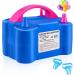 QIPUMP Balloon Pump Electric Air Pump Balloons - Blue