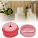 Travel Silicone Makeup Containers Set Portable Cosmetic Container with 3 Dispensers Reusable Refillable Cosmetic Jars for Outdoor Travel - Buy Online on GoSupps.com