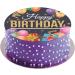 Dekora Happy Birthday Wafer Disc for Cake Edible Cake Topper for Birthday Cake Round 20 CM - Buy Online on GoSupps.com