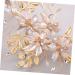 Beaupretty 1pc Flower Hair Accessories for Bridals Flower Hair Clips Crystal Hair Clips Rhinestone Side Hair Clips Wedding Women Barrettes Wedding Barrettes Hair Pin Bride Fashion - Buy Online on GoSupps.com
