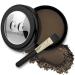 Water-resistant Eyebrow Tint Powder Dark Brown  Micro-fine Soft Rich Brow Powder  Buildable All-day Color  Goes on Easy and Smoothly for a Natural Look BrownDark
