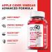 Go90 Keto Gummies - Vegan Formula with ACV, Vitamin B12 & Pomegranate Juice - 60 Gummies for Weight Loss - Shark Tank Approved - Buy Online on GoSupps.com