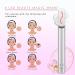 Sky Bliss Face Wand | Anti Aging Skin Care Device | Red Light Therapy & Microcurrent Tool | Lifts, Firms, & Reduces Wrinkles | Face & Neck Massager (Pink) - Buy Online on GoSupps.com