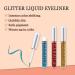 Rechoo 8 Colors Glitter Liquid Eye Liner Set - Waterproof, Long Lasting Shiny Eye Liners Pencil - 8 Glitter Colors - Buy Online on GoSupps.com