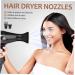 TOVINANNA 2 Pcs Hair Dryer Nozzle Accessory for Hairdryer Blow Dryer Attachment Hair Blower Nozzle Detangling Comb for Hair Dryer Blow Dryer Part Flat Hair Dryer Attachment Blow Dryer Brush - Buy Online on GoSupps.com