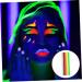 NOLITOY 10 Pcs Halloween Paint Pen Eyeliner Fluorescence Glow Eyeliner Pencil Fluorescence Eyeliner Plastic 12.00X0.80X0.80CMx2pcs Assorted Colorx2pcs - Buy Online on GoSupps.com