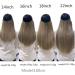 Women's Wigs Natural Wig Pieces One Piece Long Straight Hair High Temperature Wire Fishtail Hair Extensions fashion decoration (Color : 8 Size : 14 inch) 14 inch 8 - Buy Online on GoSupps.com