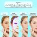 Face Beauty Light Therapy Mask longziming 7 Color 149 Leds Photon Face Mask Phototherapy with Remote control Facial Skin Care Anti Aging Skin Tightening Wrinkles Toning Mask Home Light Therapy - Buy Online on GoSupps.com
