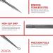 Zenia Professional 8 Piece Blackhead Remover Kit with Detachable Rod | Surgical Steel Skin Care Tools for Blackhead & Whitehead Pimple Extraction - Buy Online on GoSupps.com