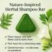 Nature Triangle Shampoo Bar Seven Green Shampoo shampoo bar with Usma grass and cypress extract gentle cleansing & nourishing care against hair loss hair growth 3 pieces 3 pieces - Buy Online on GoSupps.com