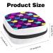Colorful Whale Background Sanitary Napkin Storage Bag - Period Tampon Makeup Pad Pouch Color2775 - Buy Online on GoSupps.com