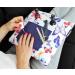 Manicure Cushion Nail Pillow Bright Butterflies Hand Rest Home Nail Care Pamper Gift - Buy Online on GoSupps.com