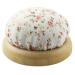 JCBIZ Pin Cushion 35x70mm Cross Stitch Sewing Manual DIY Supplies Solid Wooden Base Needle Pincushions