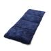 Favorland Camping Sleeping Pad Cot Pads Mattress Mat Outdoor XL Soft Comfortable Polyester Thick Lightweight Foldable for Hiking Backpacking Traveling, Durable NBlue