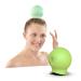 Drybun - Protects your hair (Basil Smash): Sustainable shower hood for medium length/long hair saves time protects against split down & hair fraction recyclable quick hair drying - ladies/men