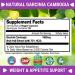100% Pure Garcinia Cambogia Extract | Natural Appetite Suppressant for Weight Management | Potent 70% HCA Formula for Rapid Fat Loss | Men & Women - Buy Online on GoSupps.com