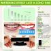 Fluhaw Bamboo Coal Black Tooth Whitening Strips - 7 Pairs for Professional Effect | Sensitive Formula No Mint Taste - Buy Online on GoSupps.com