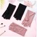 SKISUNO 2 Pairs UV Gloves Manicure Gloves Nail Gloves Gel Nail Gloves UV Rays Gloves Gloves for Gel Nails Nail UV Nail Gloves Nail Art Supplies - Buy Online on GoSupps.com