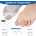 2 Pairs Gel Toe Separators - Bunion Pain Relief & Corrector for Men & Women | Comfortable Toe Spacers for Better Alignment - Buy Online on GoSupps.com