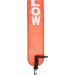 Scuba Choice 4' Orange Signal Tube with Plastic Clip for Diving - Buy Online on GoSupps.com