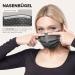 100pc Disposable Face Masks Made in Germany | CE Certified Type IIR | Triple Layer Filtration 99.78% | Breathable Black Dots Design | Elastic Earloops | Adults Standard Size - Buy Online on GoSupps.com