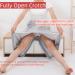 Buy Zippered Open-Crotch Nursing Pants for Bedridden Patients - Easy Wear for Elderly & Fracture Care - XX-Large Grey - Buy Online on GoSupps.com