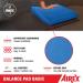 AIREX Balance Pad - Stability Trainer for Physical Therapy, Exercise & Core Training | Non-Slip Closed Cell Foam | Blue - Buy Online on GoSupps.com