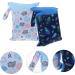 Minkissy 2-Piece Women s Double Zipper Storage Bag | Small Diaper Bag & Menstrual Pads Pocket | Stylish & Functional 35x23cm - Buy Online on GoSupps.com