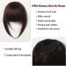 Bangs Hair Clip 100% Human Hair Bangs Natural Dark Brown French Bangs Hair Clip in Bang Fringe with Temples Hairpiece for Women Clip on Air Bang Bangs Clip in Hair(Color:005-6) Blunt Bangs 005-6 - Buy Online on GoSupps.com
