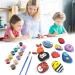 20PCS Painting Rocks  3"-4" DIY Rocks Flat & Smooth Kindness Rocks for Arts  Crafts  Decoration  Large Rocks for Painting Hand Picked for Painting Rocksâ¦ - Buy Online on GoSupps.com