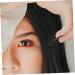 WOONEKY 100pcs Mini Eyeshadow Swab Mascara Wand Foam Eyeshadow Lip Scrub Brush Black Plastic - Buy Online on GoSupps.com
