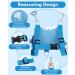 Lehoo Castle 4 in 1 Toddler Reins for Boys - Whale Blue Toddler Leash Harness - Buy Online on GoSupps.com