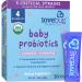LoveBug Probiotics Baby Probiotics Tiny Tummies Daily Probiotic + Prebiotic 6-12 Mo. 4 Billion CFU 30 Single Stick Packs 0.05 oz (1.5 g)