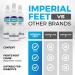 Imperial Feet Foot Deo Spray 150ml - Mint Scent Deodorizer for Smelly Feet & Shoes - 24-Hour Sweat Control & Odor Elimination - Buy Online on GoSupps.com