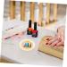 POPETPOP Nail Display Board Makeup Gadgets Nail Showing Holder Nail Mixing Manicure Display Board Nail Drawing Plates Golden Nail Holder Nail Art Christmas Zinc Alloy Color Plate Nail Piece 7.9X7.9X1.2CM Golden - Buy Online on GoSupps.com