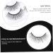 FOMIYES 10 Pairs eyelashes long extension eyeslash natural eye lashes christmas eye lashes halloween makeup supplies fluffy eyeslash faux lashes fiber silver powder 3d make up - Buy Online on GoSupps.com