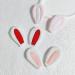MCAORI 5pairs Rabbit/Cat Ear Shape Appliques DIY Hair Clip Keychains Gloves Clothes Sewing Materials Patches Hair Accessories - Buy Online on GoSupps.com